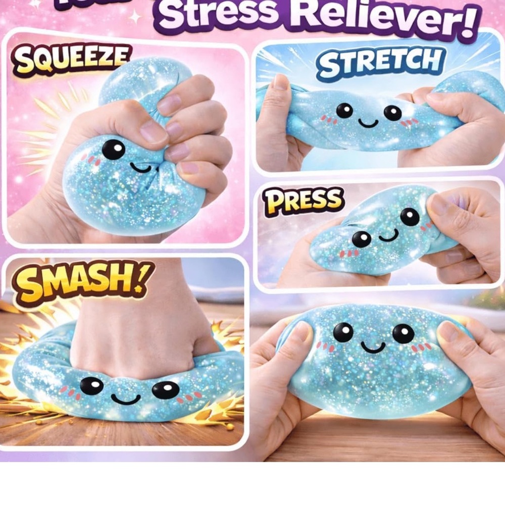 Mystery Glitter Dumpling squishy